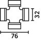 RISTIKKO W2400 32x76